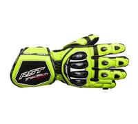 RST Tractech Evo 4 (CE) Motorcycle Motorbike Gloves - Neon Yellow/Black