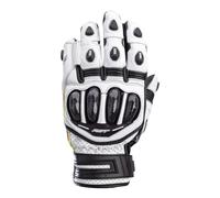 RST TracTech Evo 4 Gloves, Short, White/White/Black, Size 8/S