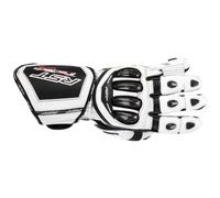 RST Tractech Evo 4 Motorcycle Gloves Leather White