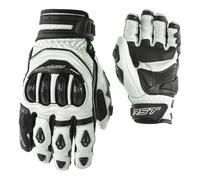 RST Tractech Evo 4 Short Motorcycle Gloves, black-white, size M