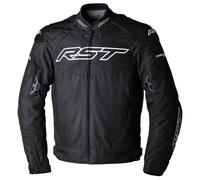 RST Tractech EVO 5 waterproof Motorcycle Textile Jacket, black, size 4XL for Men