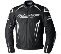 RST Tractech Evo 5 CE Textile Jacket Motorbike Motorcycle Black / White / Black