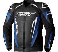 RST Tractech Evo 5 Leather Jacket Blue Black White Size 52 52