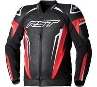 RST TracTech Evo 5, leather jacket perforated M Black/Red