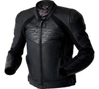 RST Tractech Evo D3O, leather jacket perforated L Black/Black