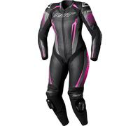 RST Tractech Evo D3O, leather suit 1pcs. perforated women 3XL Black/Pink