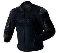 RST Tractech Evo D3O waterproof Motorcycle Textile Jacket, black, size 48