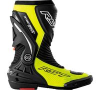 RST Tractech Evo D3O perforated Motorcycle Boots, black/neon yellow, size 40