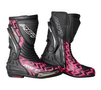 RST Motorbike Sports Track Race Tractech Evo 3 CE Boots - Dazzle Pink