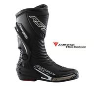 RST Tractech Evo III Sports Boots Black Race Track Sports Motorcycle Boots EU...