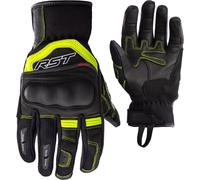 RST Urban Air 3 CE Summer Motorcycle Mesh Leather Gloves Black / Fluo Yellow