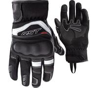 RST Urban Air 3 CE Summer Motorcycle Motorbike Mesh Leather Gloves Black / White