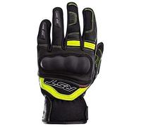 RST Urban Air 3 Mesh Vented CE Mens Motorcycle Gloves (Black, Flo Yellow, L)