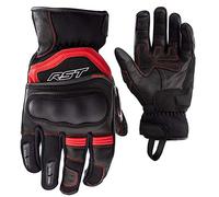 RST Urban Air 3 Mesh Vented CE Mens Motorcycle Gloves (Black, Red, 2XL)