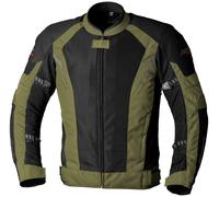 RST Ventilator XT CE Textile Motorcycle Motorbike Jacket - Green / Black