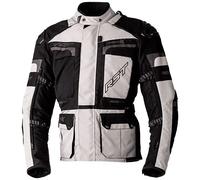 RST Waterproof Motorbike Pro Series Adventure-X CE Textile Jacket - Silver Black