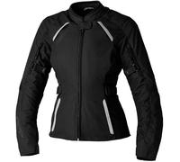 RST Womens Ladies Ava CE Textile Jacket Motorbike Motorcycle Black Black
