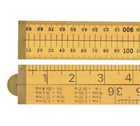R.S.T. Wooden 4 Fold Rule 1m / 39in (Loose)