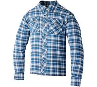 RST x Aramid Lumberjack CE Moto Motorcycle Textile Shirt Blue / Grey Check