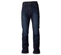 §RST x Straight Motorcycle Jeans Dark Blue§
