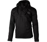 RST X made with Kevlar Loadout 1/4 zip CE Mens Textile Motorcycle Hoodie - Black (as8, alpha, x_s, regular, regular, XS)