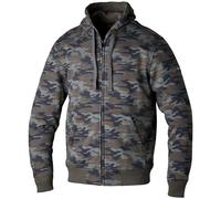 RST Zip Through Urban CE Motorcycle Motorbike Protective Hoodie Camo Grey