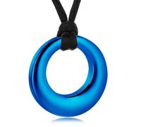 Rstnxnnl Cremation Jewelry-Circle of Life Eternity Keepsake Memorial Pendant Necklace for Ashes for Women Gifts With Funnel Kit & Bag