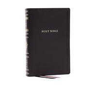 RSV Personal Size Bible with Cross References, Black Leathersoft, Thumb Indexed, (Sovereign Collection)
