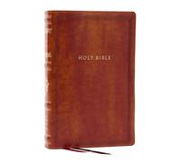 RSV Personal Size Bible with Cross References, Brown Leathersoft, (Sovereign Collection)