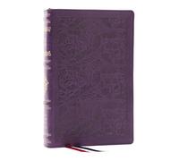 RSV Personal Size Bible with Cross References, Purple Leathersoft, (Sovereign Collection)