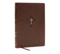 RSV2CE, Thinline Large Print Catholic Bible, Brown Leathersoft, Comfort Print