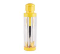 RSVP International Yellow Deluxe Corn Stripper, 10.5" | Quickly Remove Kernels from The Cob | No Splatters or Mess | Dishwasher Safe