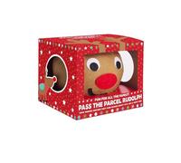 RSW Christmas Pass The Parcel Rudolph - Festive Party Game with Hats, Forfeits & Gifts - Fun Family Christmas Game for Kids & Adults