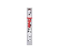 RSW Christmas Pet Dog Silver 14" Cracker - Fun Festive Dog Toy Cracker with Dalmatian Design - Includes Hat, Motto & Knotted Rope Toy - Ideal for Dogs and Owners