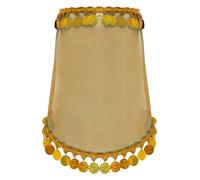 Rswnyirn Belly Dance Veil For Womens Sheer Mesh Face Scarf Trible Egyptian Mask Halloween Accessories Gold One Size
