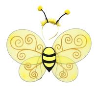 Rswnyirn Bumble Bee Costume With Antenna Headband Wand Dress Up Props For Halloween Dress Up Cosplay Party Type J-5 One Size