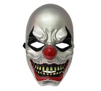 Rswnyirn Evil Clown Mask Horror Laughing Clown Masks for Halloween Masquerade Prom Costume Accessories 1Pc One Size