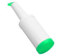Rswnyirn Fruit Juice Pour Bottles, Plastic Juice Dispensers Bar Supplies for Cocktail Bartending Liquor Juice Store Green One Size