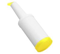 Rswnyirn Fruit Juice Pour Bottles, Plastic Juice Dispensers Bar Supplies for Cocktail Bartending Liquor Juice Store Yellow One Size