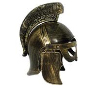 Rswnyirn Medieval Knight Soldier Warriors Helmet Hat Ancient Roman Spartans Gladiator Costume Accessory Gold A One Size