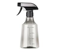 Rswnyirn Plastic Spray Bottles, 16.9oz/500ml Refillable Water Squirt Bottles Mister Bottle with Mist & Stream Modes Gray One Size