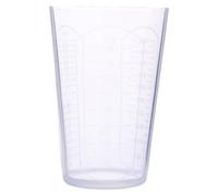 Rswnyirn Silicone Measuring Cups for Resin, Mixing Cups Paint Pouring Cup for DIY Craft Jewelry Making 500ML Translucent One Size
