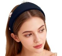 Rswnyirn Victorian Crown Headpiece Elizabethan Renaissance Coronet Hat Headdress Pilgrim Headband Black E One Size