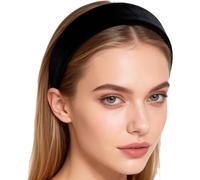 Rswnyirn Victorian Crown Headpiece Elizabethan Renaissance Coronet Hat Headdress Pilgrim Headband Black G One Size