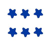 RSWZSFL 6 Pcs Cartoon Soft Rubber Knobs for Kids Star Shaped Drawer Knobs Cupboard Handles Cabinet Door Knobs Wardrobe Knobs Furniture Pulls Handles for Dresser Closets Bookcase (Dark Blue)