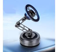 Rsycio 2026 New Car Phone Holder Vacuum Magnetic Cell Phone Mount with Retractable Robotic Arm 360° Adjustable for Car for iPhone 17 Pro Max Air 16 15 14 13 12 Plus