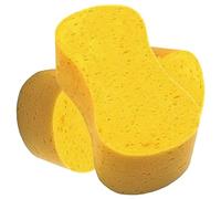 RSYHVG Jumbo Sponges,2 Pack Car Sponges,Washing Windows and Anti Scratch Technology,Perfect For Wheels, Windscreen & Bodywork For Car Cleaning (2PCS Yellow)