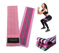 RSYHVG Resistance Band, Elastic Squats, Yoga Stretching Training Band, Glutes, Hip, Leg Fitness Ring, Yoga, Pilates, Sports, Exercise