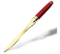 RSYHVG Wooden Handle Letter Opener Envelope Opener Split File Envelope Stationery Opener for Home Office School(Golden)