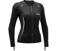 RSYSO Women's Armored Motorcycle Shirt with CE Certified Protective Mesh Jacket with Reflective Strips, All Season Motorcycle Riding Shirt for Motorcycle Bicycle Scooter Riding Gear